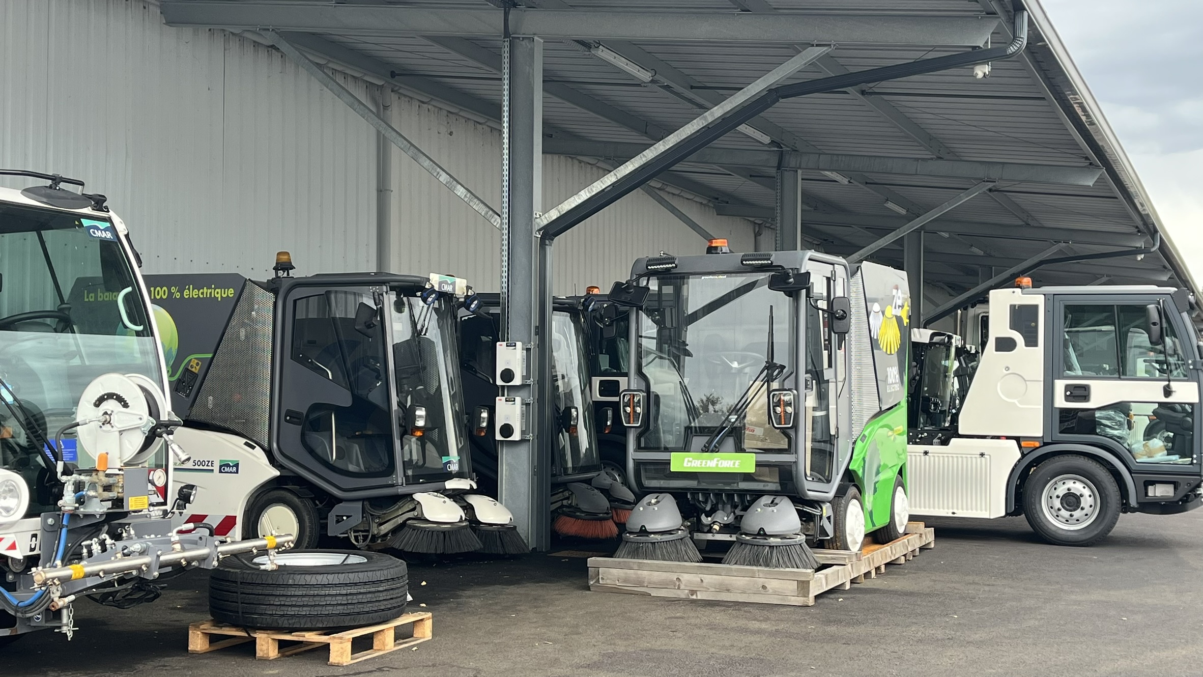 ATEBI installation bornes recharge CMAR Durtal 1